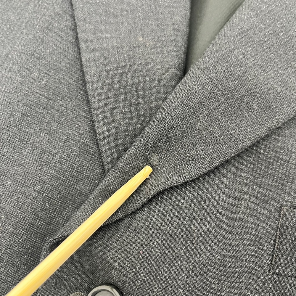 Brooks Brothers 346 Men Single Breasted Blazer Jacket Black 3-Button Long Sleeve - Picture 5 of 12